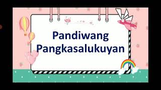 pandiwang pangkasalukuyan [upl. by Martha142]