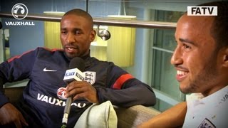 The Defoe Show Jermain interviews Andros Townsend about his 1st England call up [upl. by Stillman]