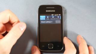 Samsung S5360 Galaxy Y  appearance menu  part 1 [upl. by Soble49]