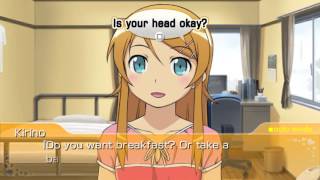 Oreimo Tsuzuku PSP Kirino Route Part 185  Morning Sweet Talk Alternate English Subtitles [upl. by Erving]