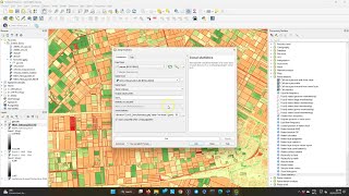 Calculate Zonal Statistics of Sentinel2 derived NDVI for parcels in QGIS [upl. by Sancho]