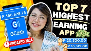 TOP 7 LEGIT AND HIGHEST EARNING APP 2024  I EARNED P20500 IN 1 APP WITH OWN PROOF GCASH amp PAYPAL [upl. by Vladamar520]