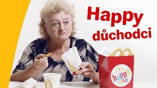 První Happy Meal v životě Jak důchodcům chutná Mekáč [upl. by Ieluuk]