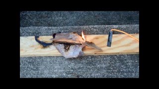 Doan Magnesium Fire Starter [upl. by Annhoj]