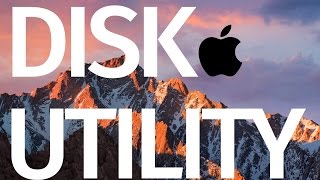 How to Use Disk Utility in macOS Sierra  formatting external hard drive basics [upl. by Thurlough359]