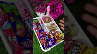 chocolate lunch box preparing and chocolate Rose 🌹 lollipop 🍭🍡 [upl. by Farmann]