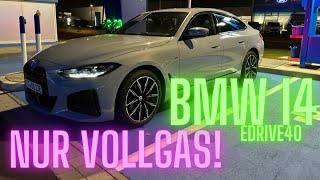 BMW i4 eDrive40 NUR VOLLGAS [upl. by Aihsined]