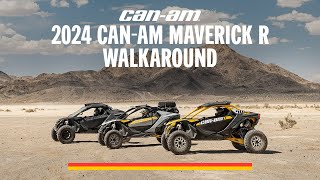 2024 CanAm Maverick R Walkaround [upl. by Eceerahs841]