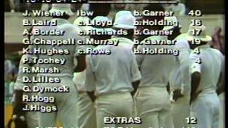 Classic fast bowling  Michael Holding at MCG 1979 [upl. by Mitman181]