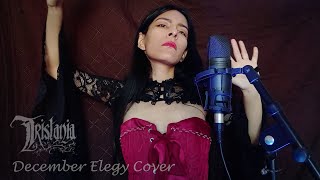 December Elegy  Tristania vocal cover by MissBáthory [upl. by Hime975]