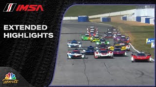 IMSA EXTENDED HIGHLIGHTS Motul Petit Le Mans  101224  Motorsports on NBC [upl. by Awjan]