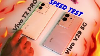 vivo T2 Pro Vs vivo V29  Speed Test [upl. by Euridice]