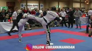 Zsolt Moradi Head Kick Irish Open [upl. by Tnomed]