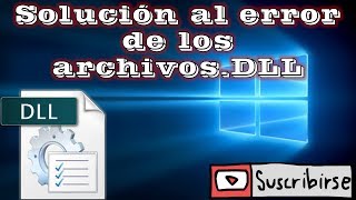 Como Solucionar Todos Los Errores De Archivos DLL 2022 [upl. by Stesha919]