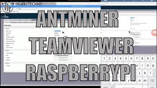 Contrôler à distance ses Antminers avec TeamViewerRaspberryPi [upl. by Einnij]