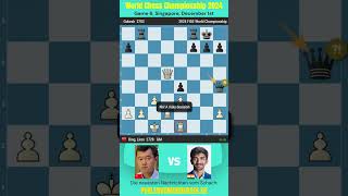 World Chess Championship 2024 Ding Liren vs Gukesh Game 6 [upl. by Swithbert]