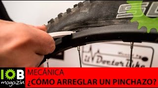 Mecánica de la bicicleta Arreglar pinchazo [upl. by Yelnoc]