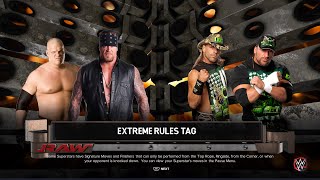 The Brothers Of Destruction VS DX WWE 2K23 [upl. by Aimit]