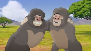 Lion Guard Meet Hafifu and Majinuni  The Lost Gorillas HD Clip [upl. by Llertnod]