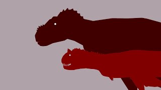 Trex vs Carnotaur  Pivot Animation [upl. by Vod]