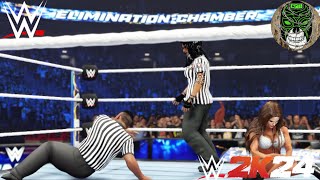 WWE Divs Championship WWE2K23 Referee Chaos [upl. by Acirederf]