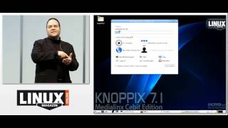 Klaus Knopper Knoppix  die CeBIT Edition [upl. by Danaher]