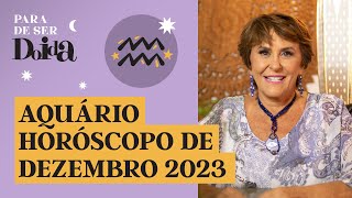 AQUÁRIO  DEZEMBRO de 2023 MÁRCIA FERNANDES faz PREVISÕES para o SIGNO [upl. by Silva]