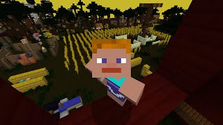 Come cowshed 1v1  Minecraft Edition [upl. by Marijane]