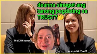 deanna quotTRUST kay ivyquot🤔 chikkaness interview w deannawong  deavy chocomuchoflyingtitans [upl. by Aniretak351]