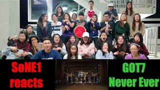 GOT7 갓세븐  Never Ever MV Reaction by SoNE1 [upl. by Damal]