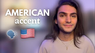 How to AMERICAN ACCENT 🇺🇸 3 steps [upl. by Nivlam]