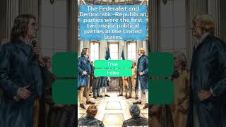 The First Political Parties in the US 🎩🗳️ history [upl. by Nairoc]