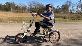 I Finally Found The PERFECT Electric Trike Im a Senior Over 70 amp I Love My Recumbent ETrike [upl. by Veleda]