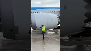 7879 TUI AIRWAYS T2 Boarding by steps Manchester [upl. by Carie]