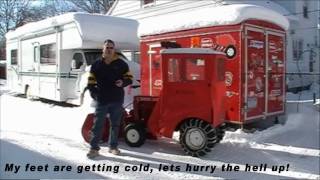 SNOWBLOWER CHUTE MODIFICATION [upl. by Rossy417]