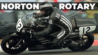 NORTON RCW588 ROTARY ONBOARD RAW SOUND Robert Dunlop [upl. by Eivol173]