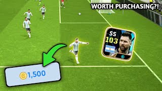 103 Messi 🐐🔥 • First Impressions in eFootball 24 [upl. by Ahseihs158]