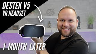 Destek V5 VR Headset  1 Month Later [upl. by Eirhtug169]