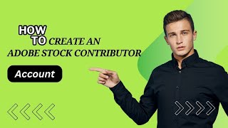 How to create an Adobe Stock Contributor Account [upl. by Jock454]