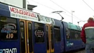 Sheffield supertram bound for Meadowhall [upl. by Egidio265]