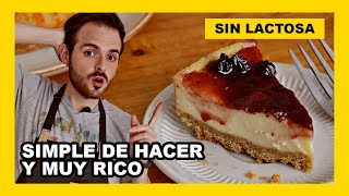 🔶 Como hacer CHEESECAKE vegano paso a paso [upl. by Marks]