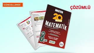 8 Sınıf MASTER 20 Matematik Denemesi [upl. by Acino983]