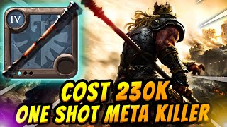 230k Cost ONESHOT Meta Killer  Albion Online [upl. by Yhotmit]