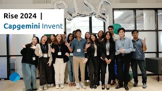 RISE 2024  Capgemini Invent [upl. by Adiuqal]