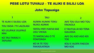 PESE LOTU TUVALU  TE ALIKI E SILISILI LOA [upl. by Langan]