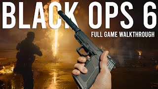 Call of Duty Black Ops 6 Campaign Walkthrough  FULL GAME [upl. by Irina]