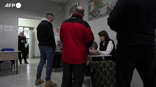 Moldavia al voto per il ballottaggio delle presidenziali [upl. by Eibmab542]