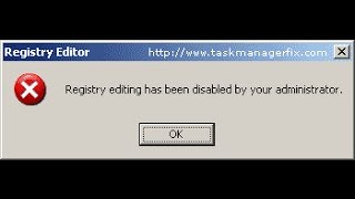 solvedRegistry Editing has been Disabled by your Administrator Windows 78 2016 way [upl. by Arrej390]