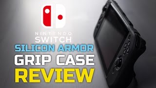 Nintendo Switch Silicon Armor Grip Case Review 4K [upl. by Acissehc]