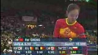 Cheng vaults to third world title [upl. by Arondell240]